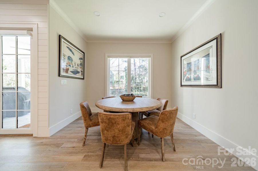 Furnished interior view inside a new home in , Charlotte (Image 6).