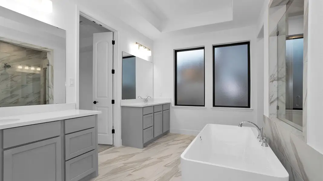 Representative furnished interior of a home built from the 3822W by Perry Homes in Terraces, Rockwall (Image 7).