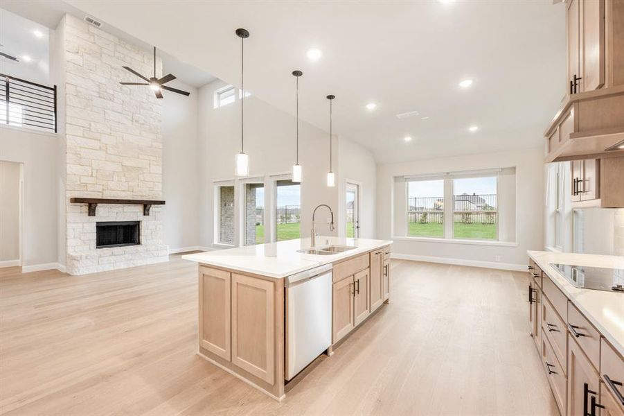 Furnished interior view inside a new home in Villages of Walnut Grove, Midlothian (Image 15).