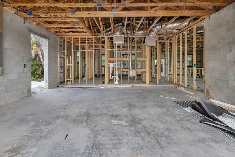 In-progress construction of a new home in , Port Charlotte, FL (Image 12). In-progress construction of a new home in , Port Charlotte, FL (Image 12).