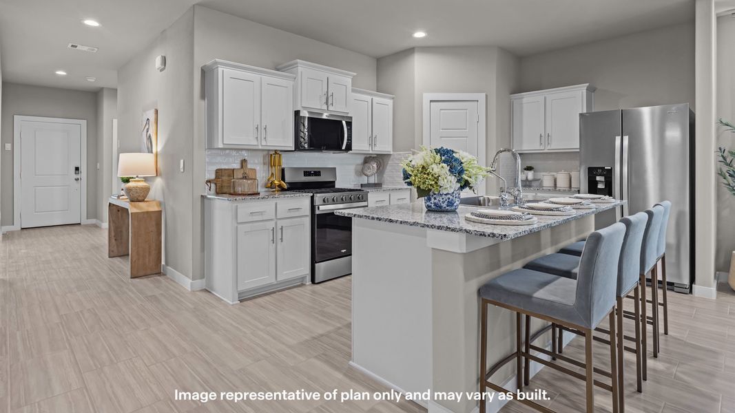 Furnished interior view inside a new home in Homestead at Parks Bell Ranch, Odessa (Image 5). Furnished interior view inside a new home in Homestead at Parks Bell Ranch, Odessa (Image 5).