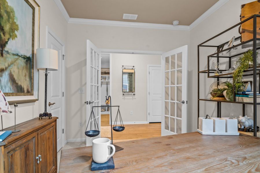 Representative furnished interior of a home built from the The Cherry Grove by Chesapeake Homes in The Willows, Loris (Image 12).