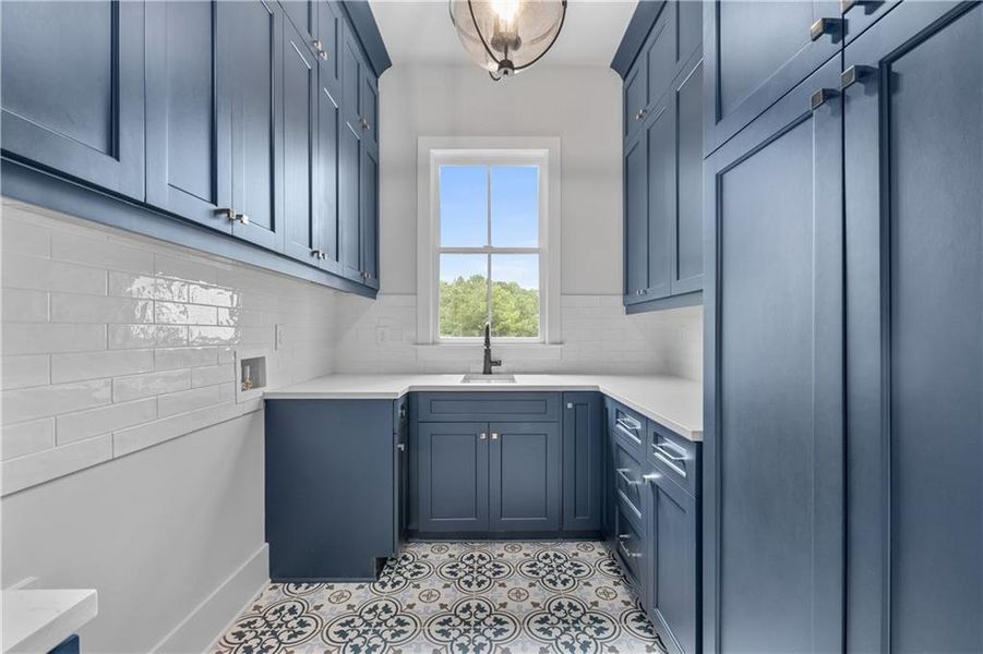 Furnished interior view inside a new home in Crossroads, Alpharetta (Image 15).