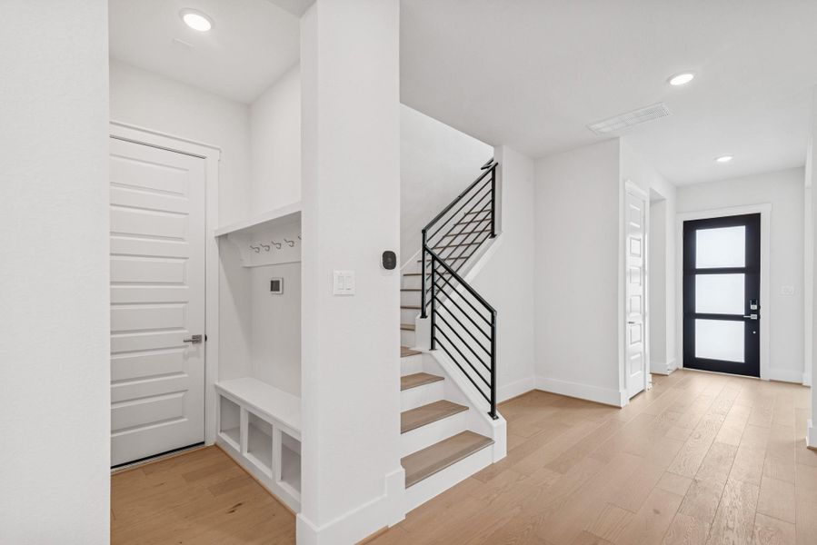 Spacious, unfurnished interior of a new home in Easthaven at Bridgeland Central - Vision Collection, Cypress (Image 30). Spacious, unfurnished interior of a new home in Easthaven at Bridgeland Central - Vision Collection, Cypress (Image 30).