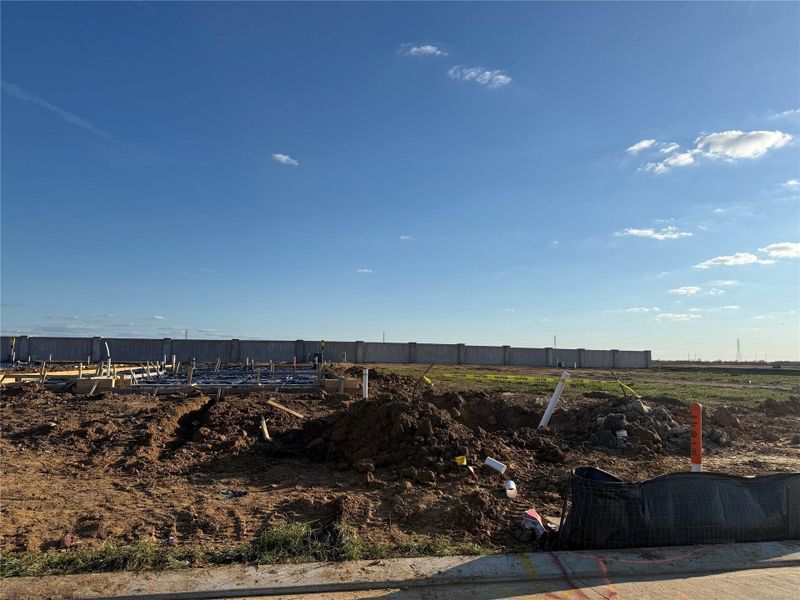 Site preparation for new homesites in Sanford Farms, Waller (Image 17).