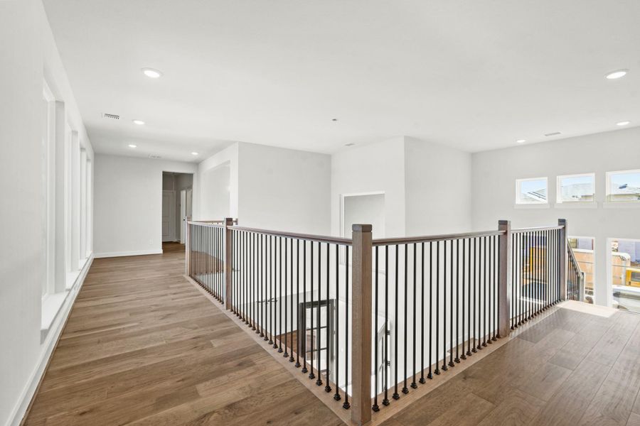 Spacious, unfurnished interior of a new home in Bridgeland, Cypress (Image 26). Spacious, unfurnished interior of a new home in Bridgeland, Cypress (Image 26).