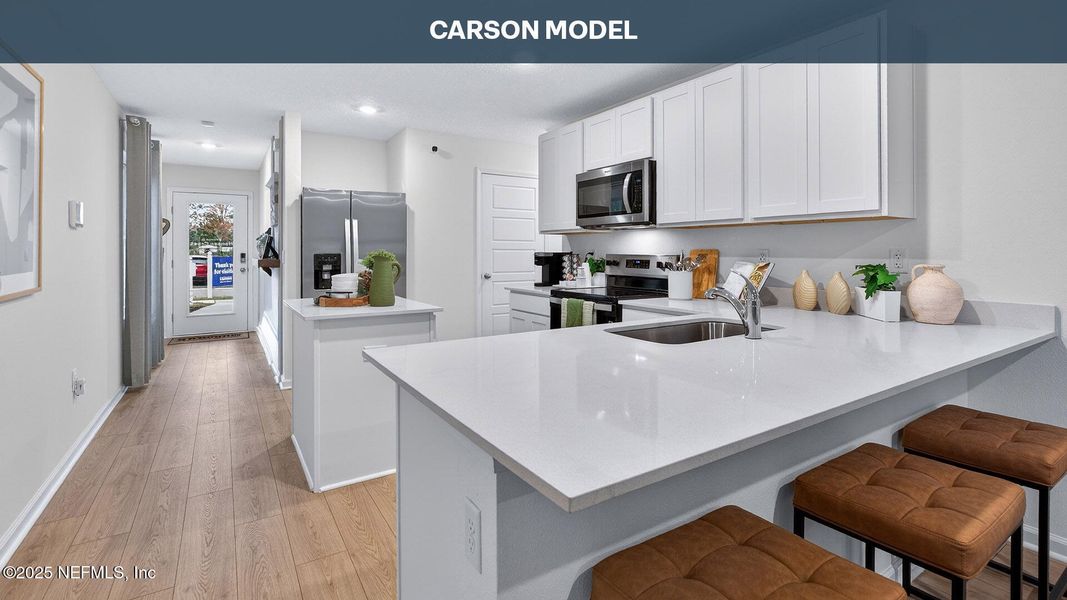 Furnished interior view inside a new home in Hansen Creek, Jacksonville (Image 16).