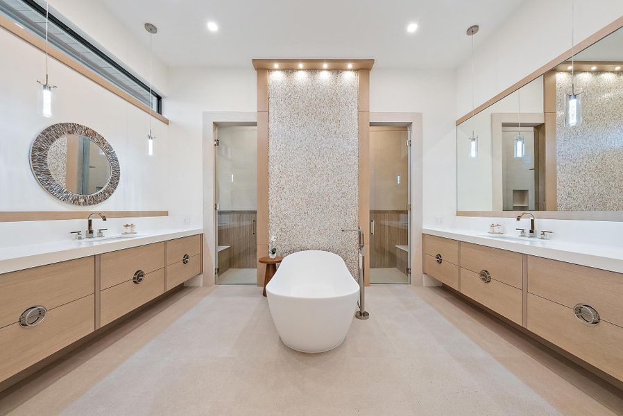 Furnished interior view inside a new home in , West Palm Beach (Image 13). Furnished interior view inside a new home in , West Palm Beach (Image 13).