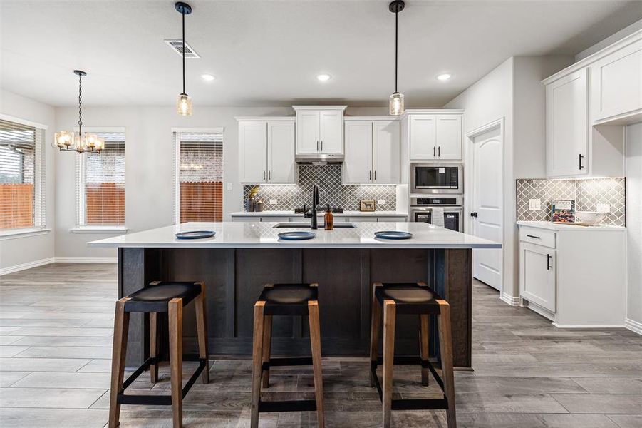 Furnished interior view inside a new home in Morningstar, Aledo (Image 17).