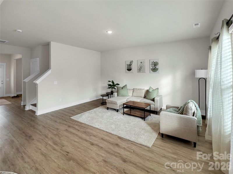 Furnished interior view inside a new home in , Mooresville (Image 9).