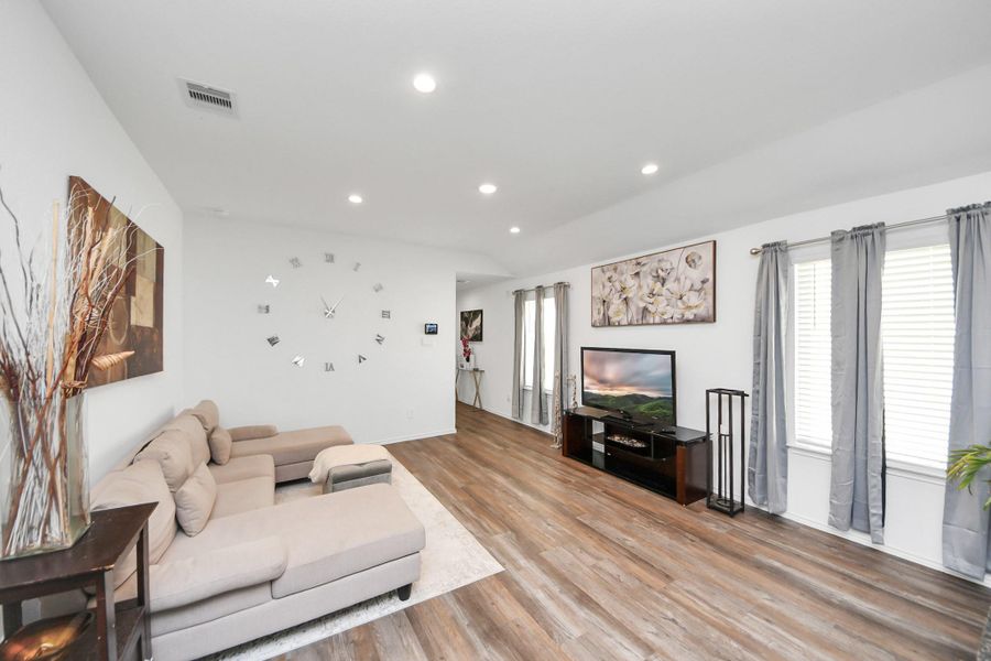 Furnished interior view inside a new home in , Spring (Image 13).