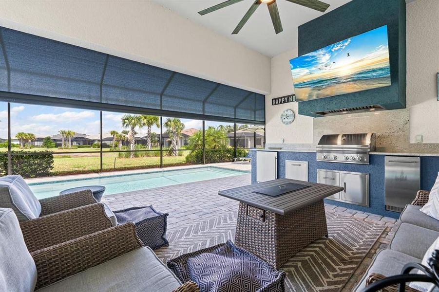 Exterior details and patio area of a home in , Alva (Image 29). Exterior details and patio area of a home in , Alva (Image 29).