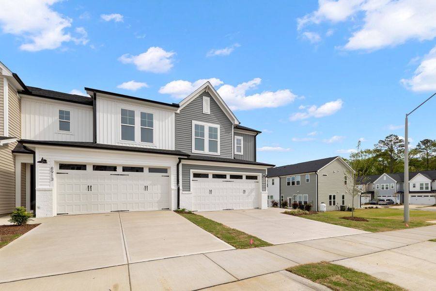 Representative exterior photo of a completed home built from the The Juniper by RobuckHomes in Kennebec Crossing, Angier, NC (Image 40).