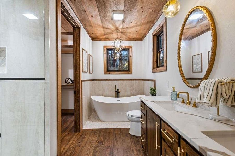 Furnished interior view inside a new home in , McCaysville (Image 57).