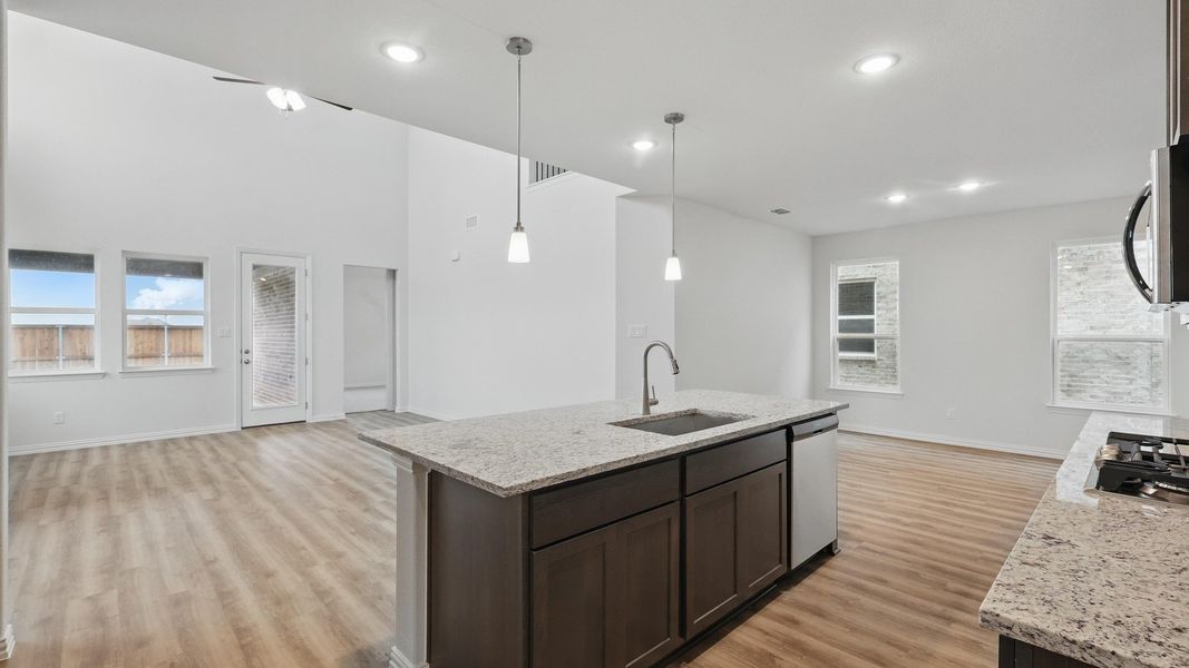 Furnished interior view inside a new home in Bel Air Village, Sherman (Image 10). Furnished interior view inside a new home in Bel Air Village, Sherman (Image 10).