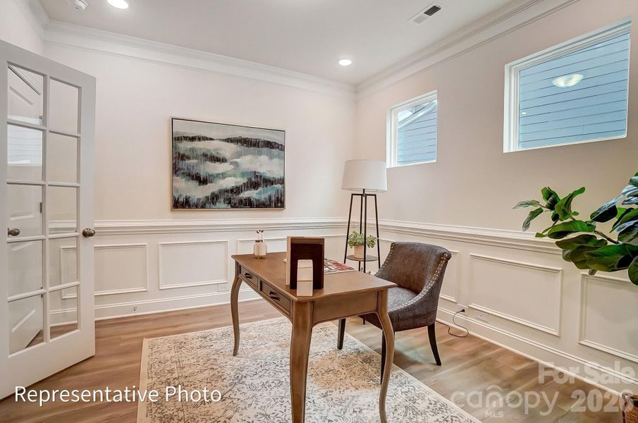 Furnished interior view inside a new home in Waterford Commons, Rock Hill (Image 9). Furnished interior view inside a new home in Waterford Commons, Rock Hill (Image 9).