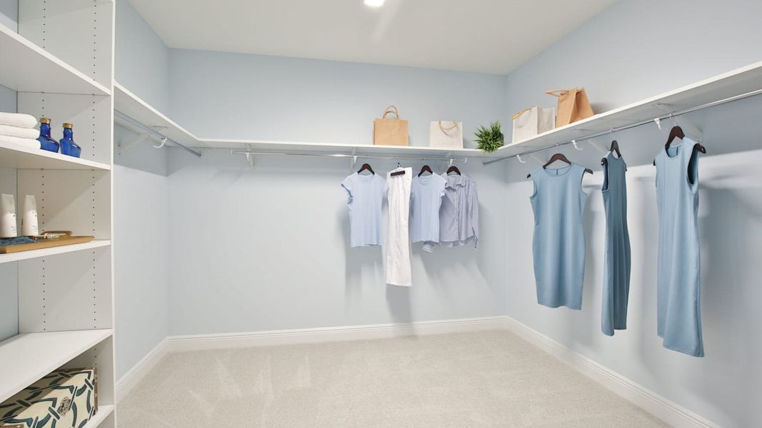 Furnished interior view inside a new home in Palm Grove, Lakewood Ranch (Image 19).