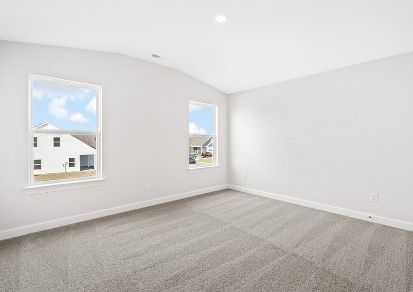 This bedroom has enough space for your king-sized furniture This bedroom has enough space for your king-sized furniture