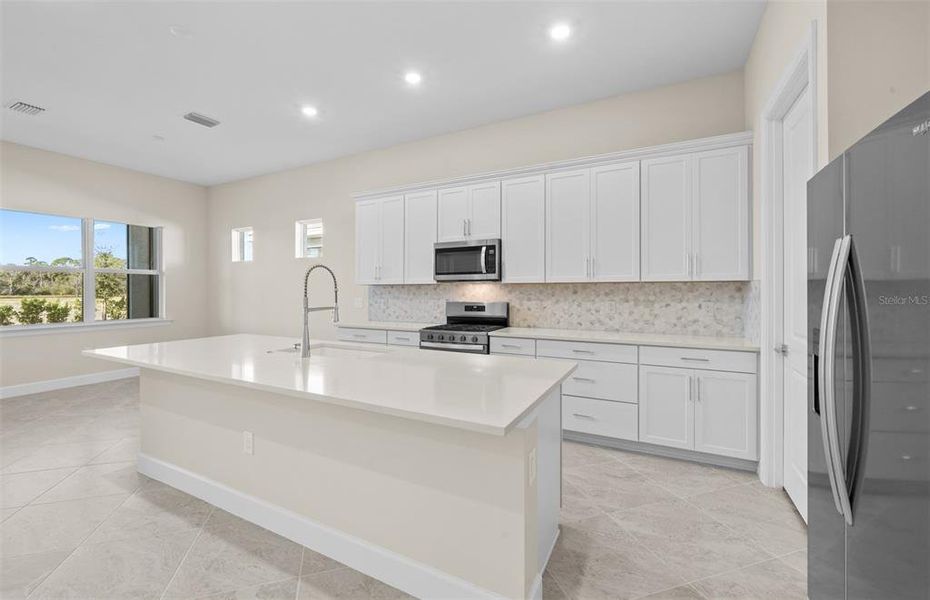 Furnished interior view inside a new home in SeaFlower, Bradenton (Image 8).