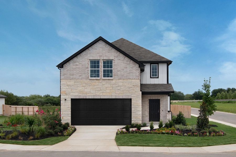 Representative exterior photo of a completed home built from the Granbury by Ashton Woods in Hennersby Hollow, San Antonio, TX (Image 19). Representative exterior photo of a completed home built from the Granbury by Ashton Woods in Hennersby Hollow, San Antonio, TX (Image 19).