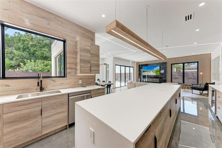Furnished interior view inside a new home in , Sarasota (Image 32).