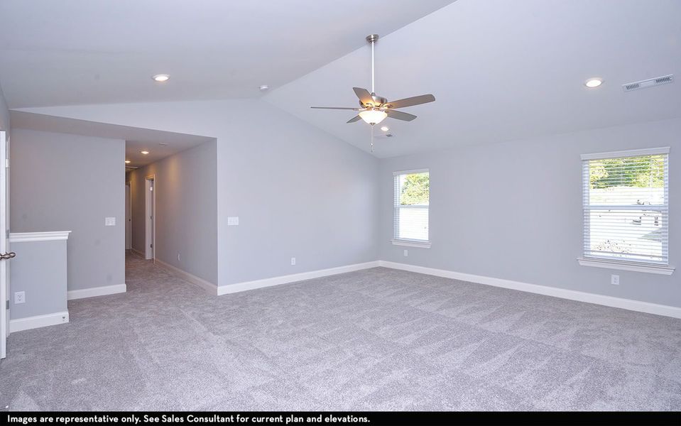 Spacious, unfurnished interior of a new home in Dorris Farm, White House (Image 15).
