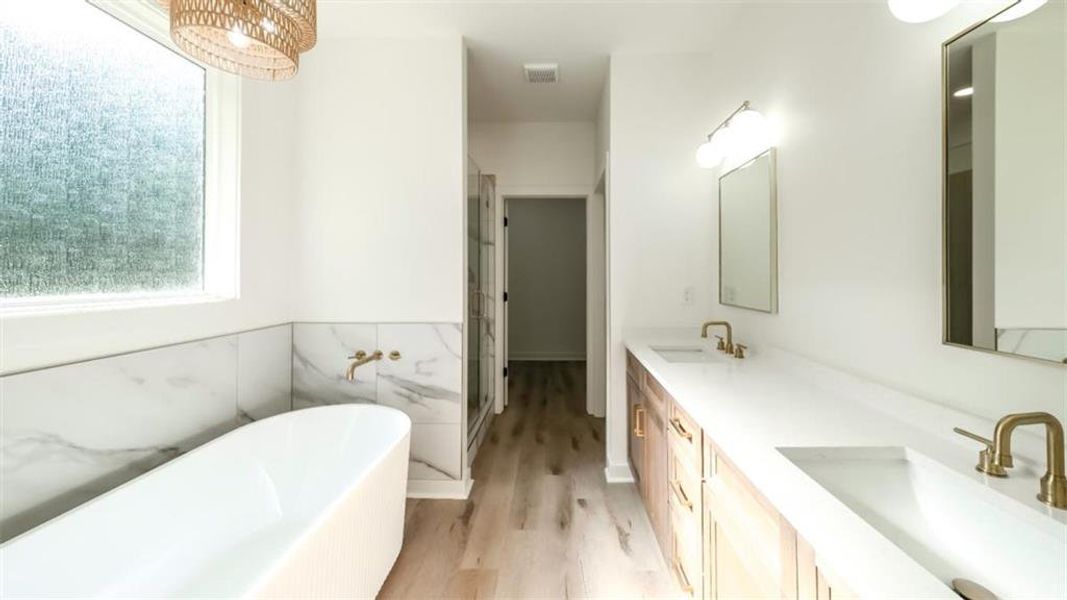Furnished interior view inside a new home in , Bremen (Image 8).
