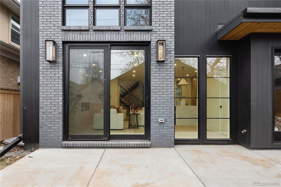 Exterior details and patio area of a home in , Denver (Image 27). Exterior details and patio area of a home in , Denver (Image 27).