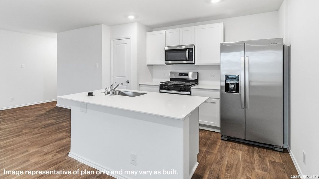 Furnished interior view inside a new home in Blue Ridge Ranch, San Antonio (Image 9).