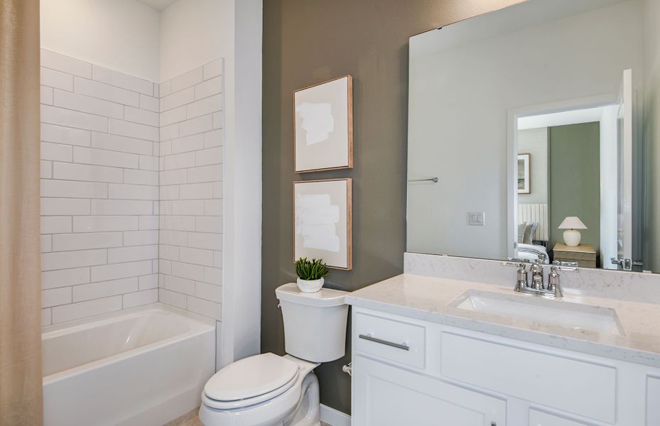 Furnished interior view inside a new home in Vida's Way, Wesley Chapel (Image 8).