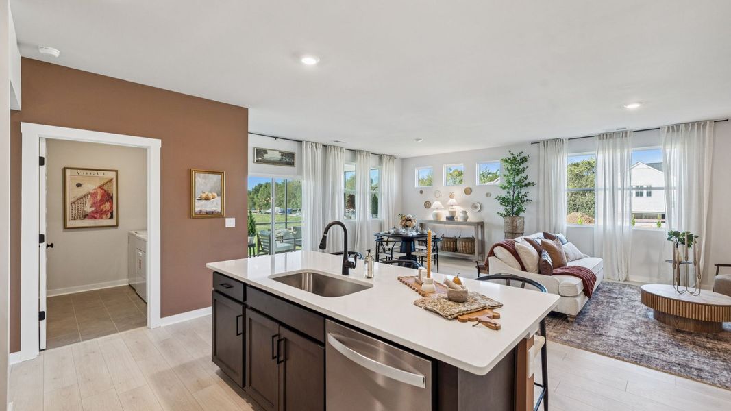 Furnished interior view inside a new home in Harvest Point, Spring Hill (Image 25).