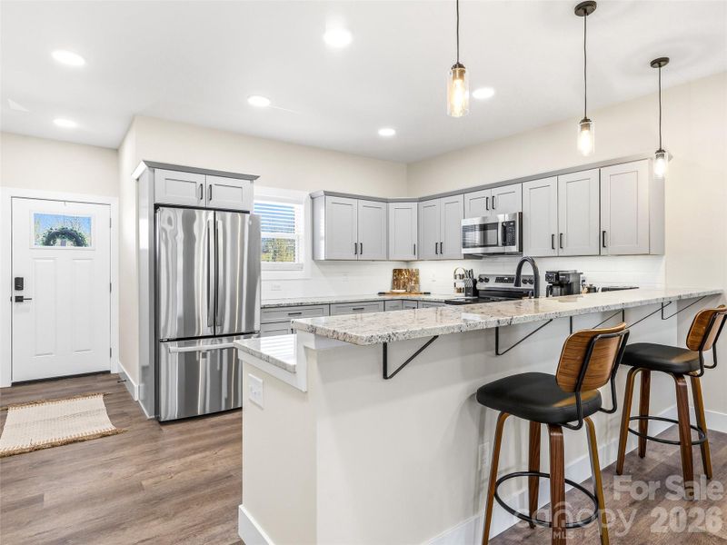 Example of a finished unit.