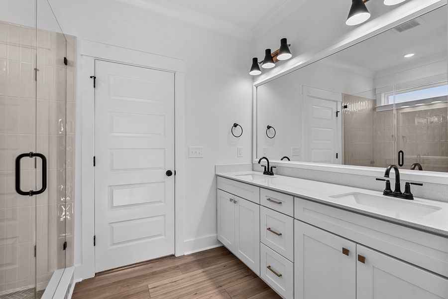 Furnished interior view inside a new home in Hanes Lake, Winston-Salem (Image 13).