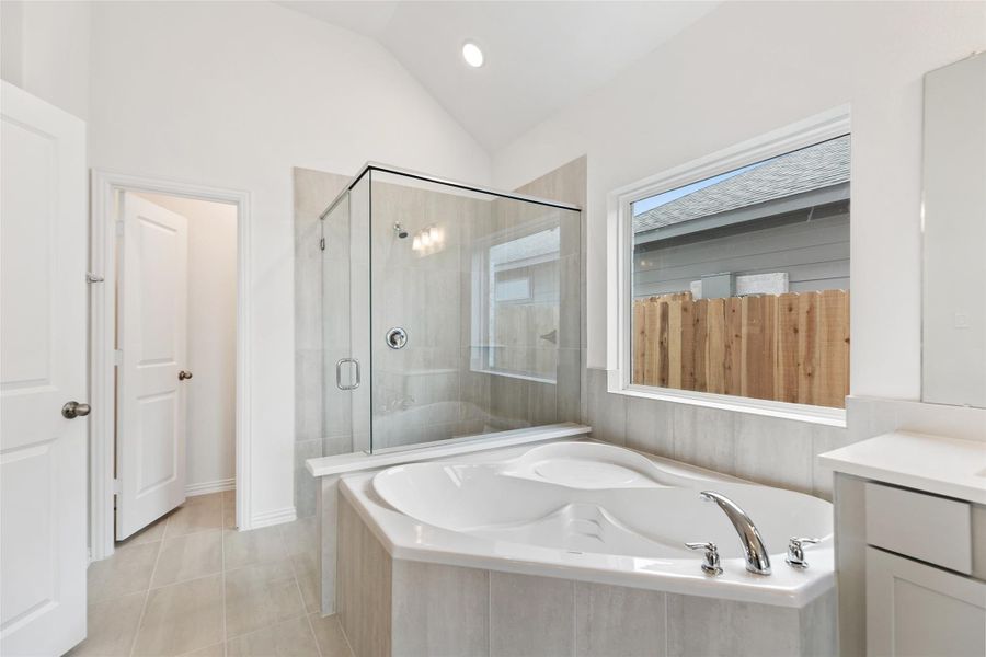 Furnished interior view inside a new home in Aldeana, Bonney (Image 11).