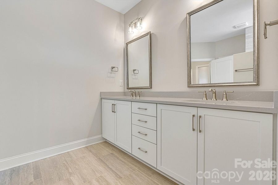 Furnished interior view inside a new home in The Courtyards at Lake Davidson, Mooresville (Image 10).