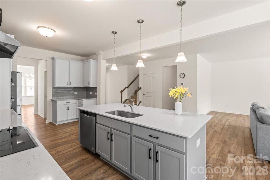 Furnished interior view inside a new home in , Troutman (Image 13).
