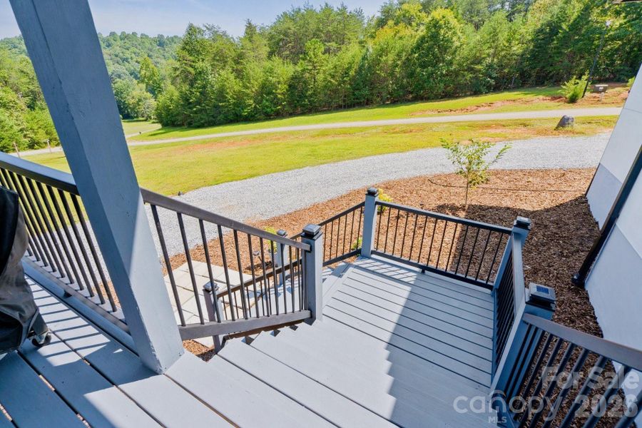 Exterior details and patio area of a home in , Rutherfordton (Image 19).