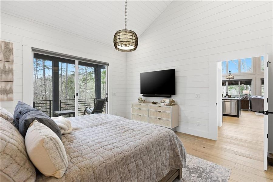 Furnished interior view inside a new home in , Blue Ridge (Image 11).