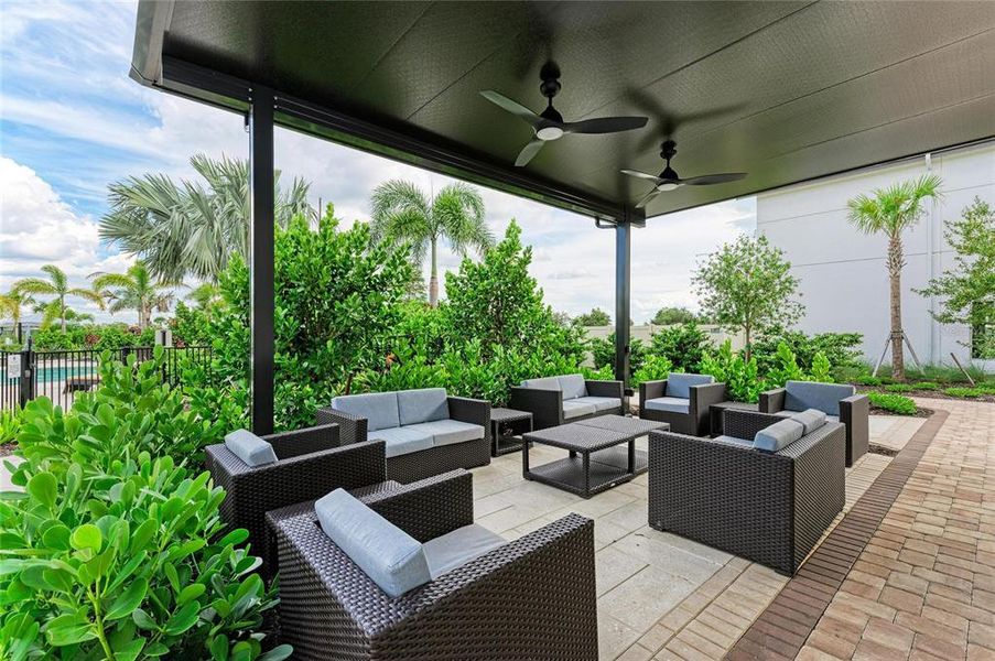 Exterior details and patio area of a home in Star Farms at Lakewood Ranch, Lakewood Ranch (Image 31). Exterior details and patio area of a home in Star Farms at Lakewood Ranch, Lakewood Ranch (Image 31).