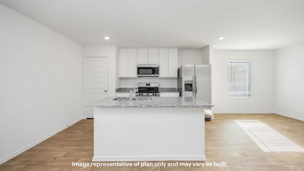 Furnished interior view inside a new home in Deer Meadows, Odessa (Image 3).
