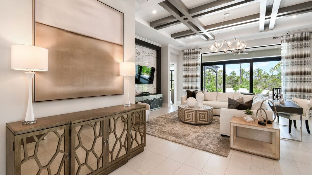 Foyer into Great Room