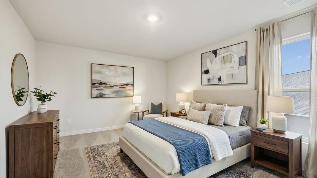 Representative furnished interior of a home built from the Dijon B by D.R. Horton in Harvest Point, Spring Hill (Image 11). Representative furnished interior of a home built from the Dijon B by D.R. Horton in Harvest Point, Spring Hill (Image 11).