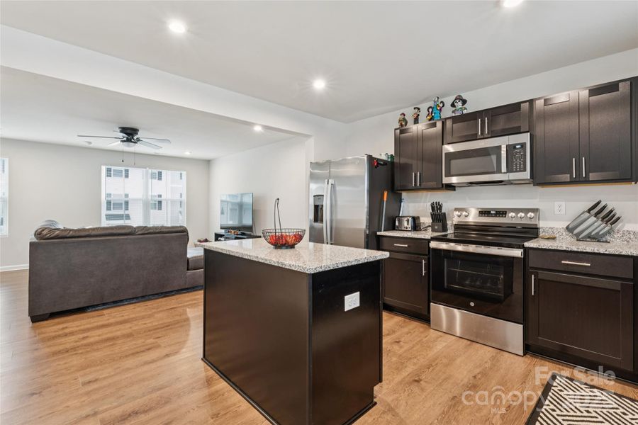 Furnished interior view inside a new home in , Charlotte (Image 10).