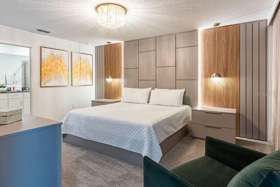 Furnished interior view inside a new home in , Kissimmee (Image 39). Furnished interior view inside a new home in , Kissimmee (Image 39).