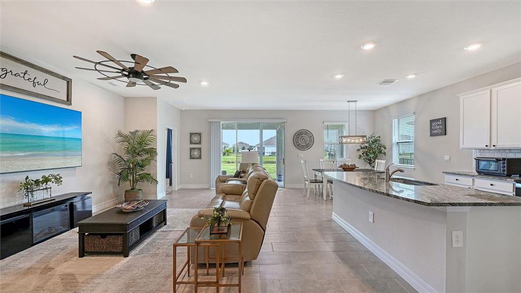 Furnished interior view inside a new home in Solera at Lakewood Ranch, Bradenton (Image 4).