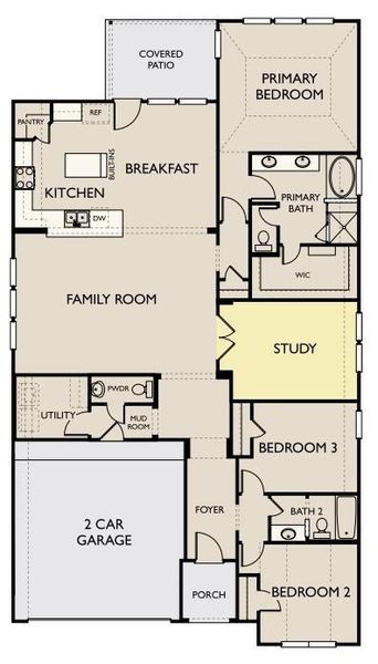 The Cheyenne Floor plan