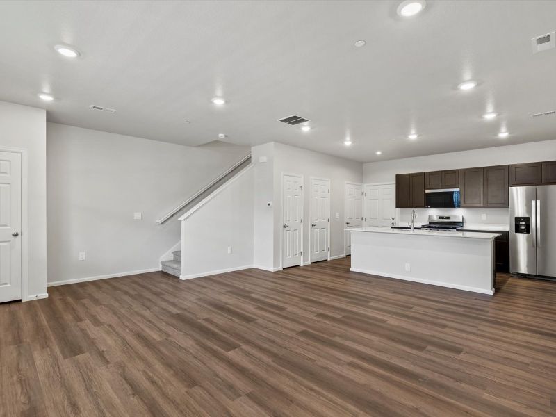 Spacious, unfurnished interior of a new home in Poudre Heights: The Meadow Collection, Windsor (Image 9).