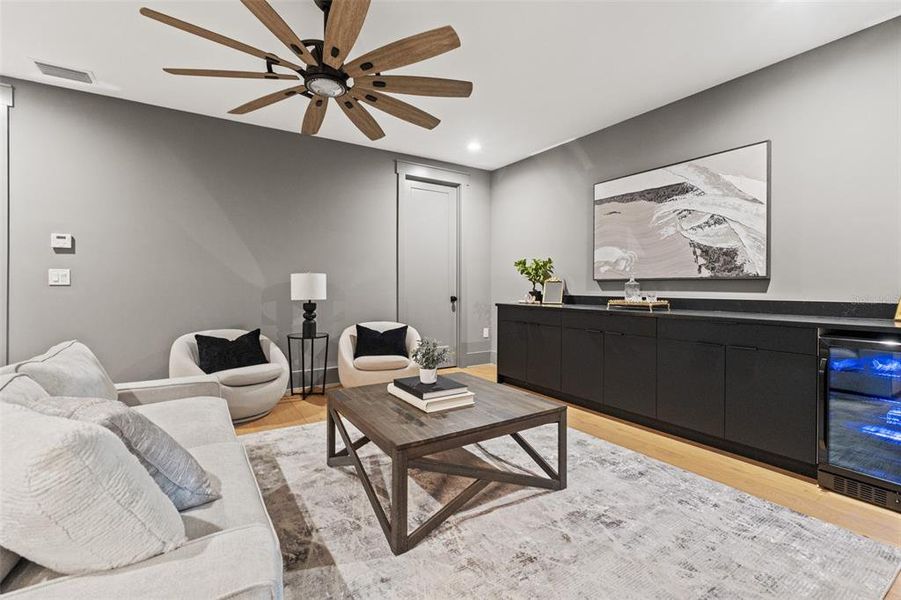 Furnished interior view inside a new home in , Tampa (Image 57).