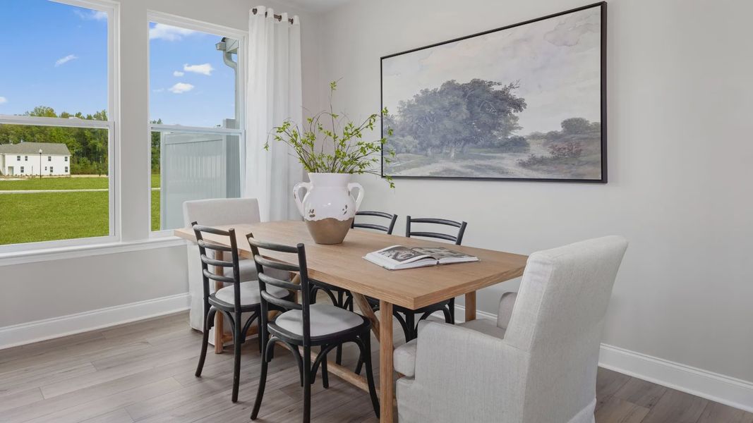 Furnished interior view inside a new home in Townes at Carolina Forest, Myrtle Beach (Image 5).