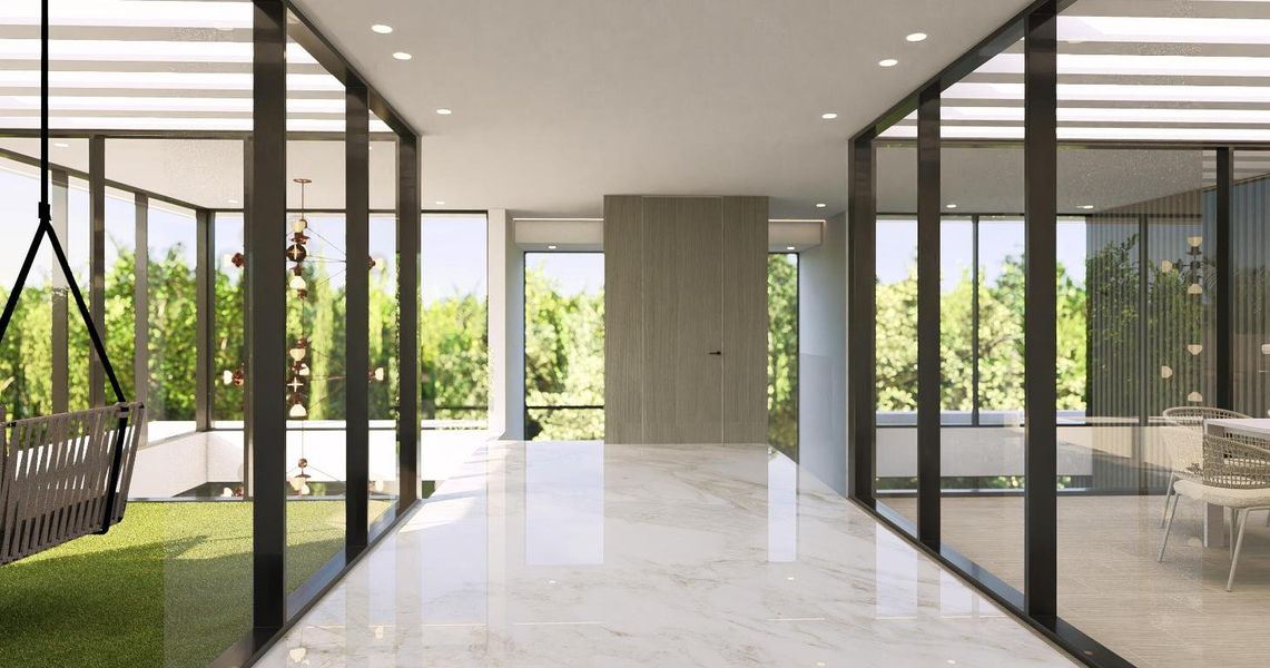 Sky Lounge Elevator Entrance